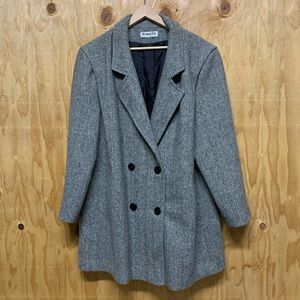 Vintage Herman Kay Herrington Wool Jacket Coat